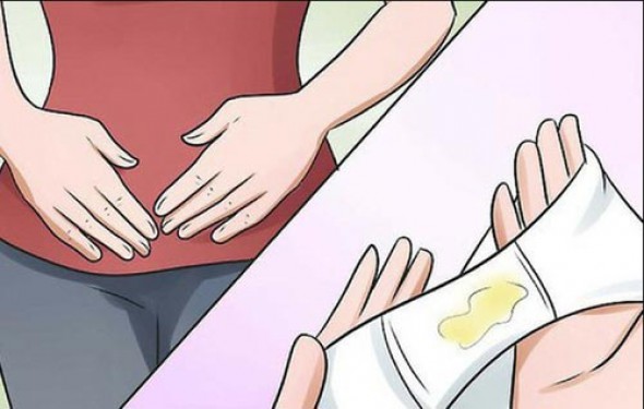 Tại sao đáy quần lót có màu vàng? Khí hư làm vàng quần lót?