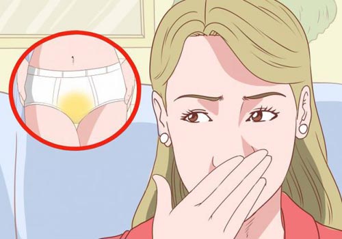 Tại sao đũng quần lót có màu vàng?